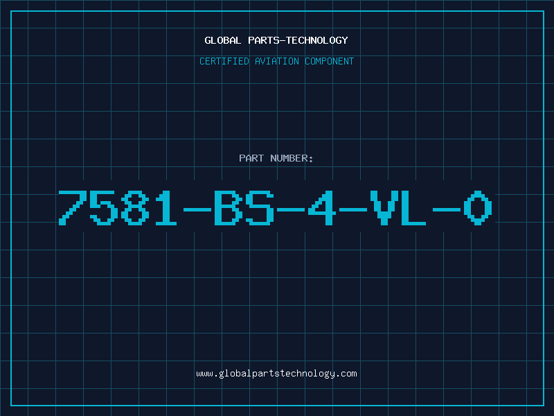 Aviation Part 7581-BS-4-VL-0
