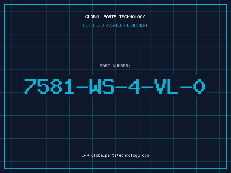 Aviation Part 7581-WS-4-VL-0