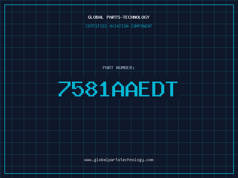 Aviation Part 7581AAEDT