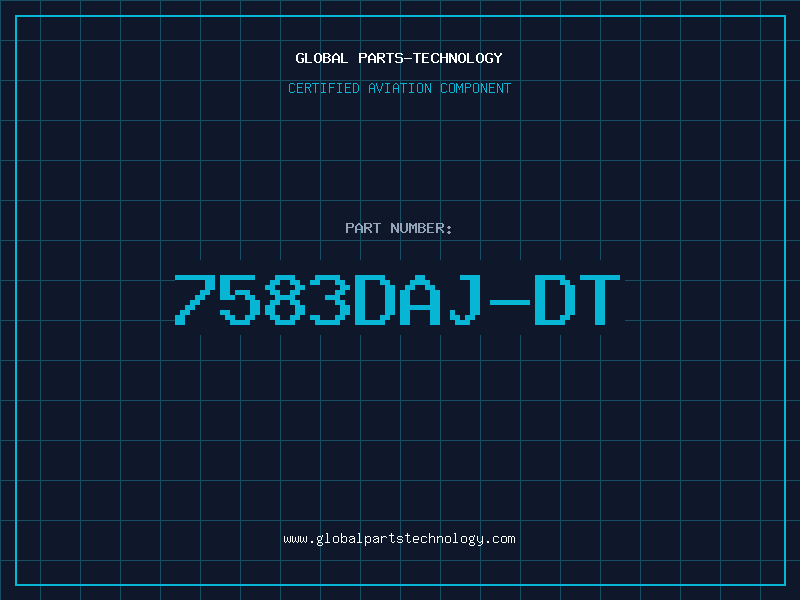 Aviation Part 7583DAJ-DT