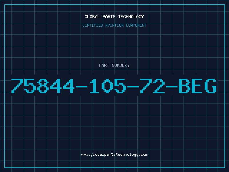 Aviation Part 75844-105-72-BEG