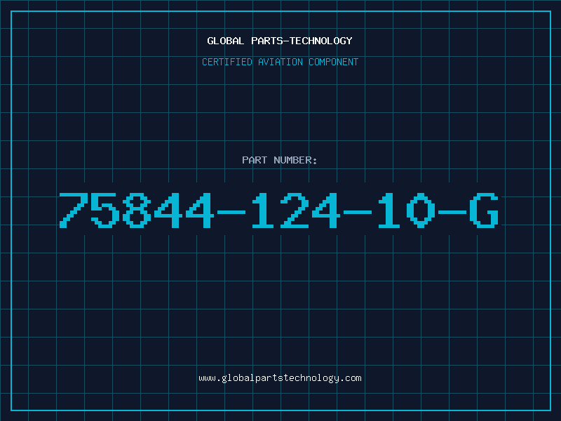 Aviation Part 75844-124-10-G