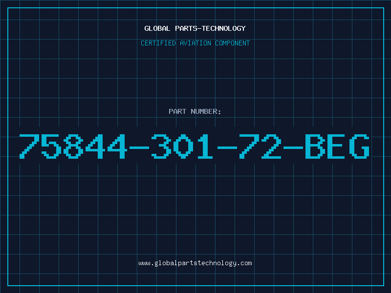 Aviation Part 75844-301-72-BEG