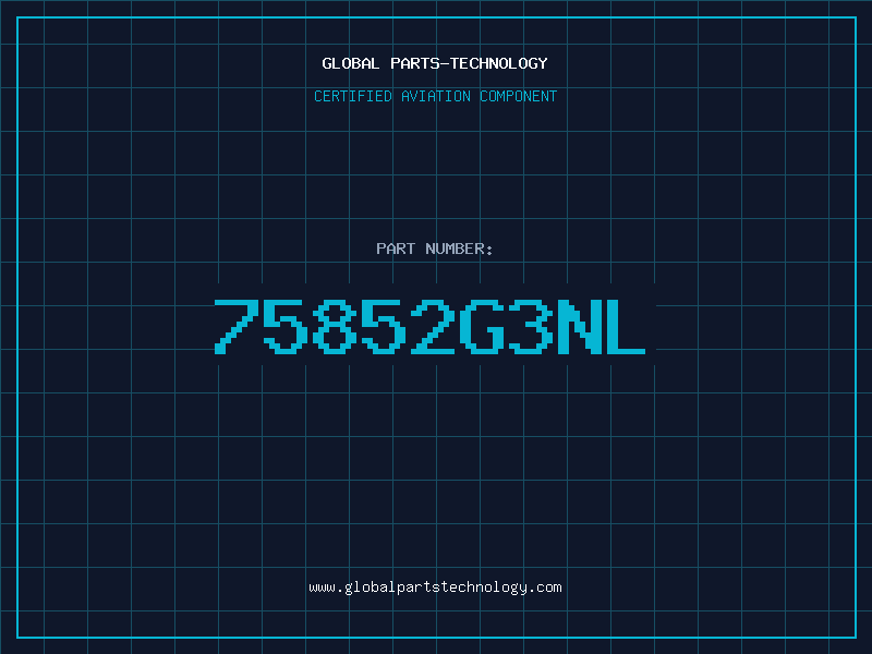 Aviation Part 75852G3NL