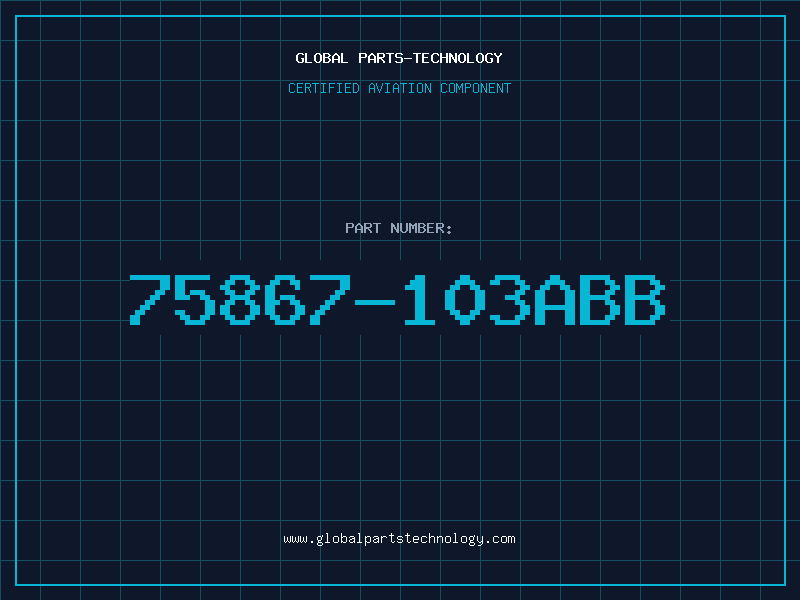 Aviation Part 75867-103ABB