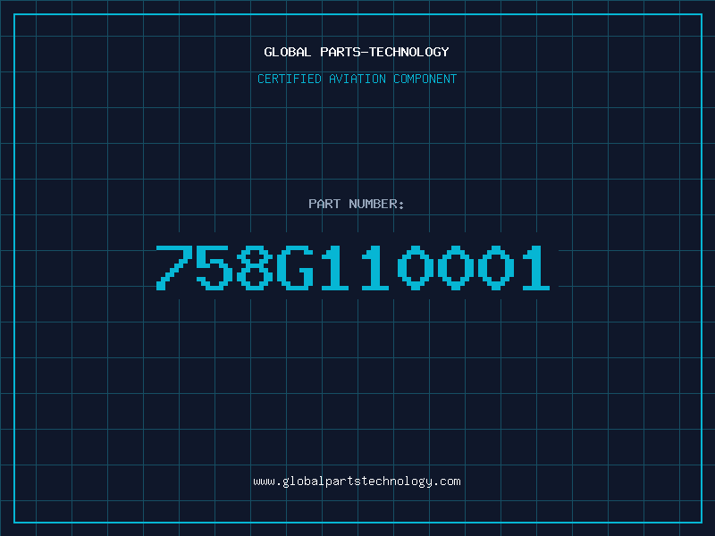 Aviation Part 758G110001