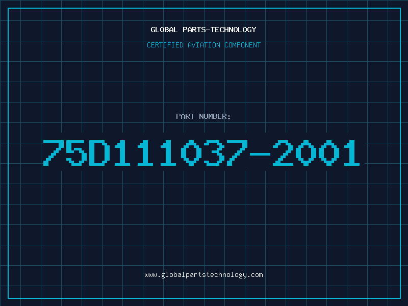 Aviation Part 75D111037-2001