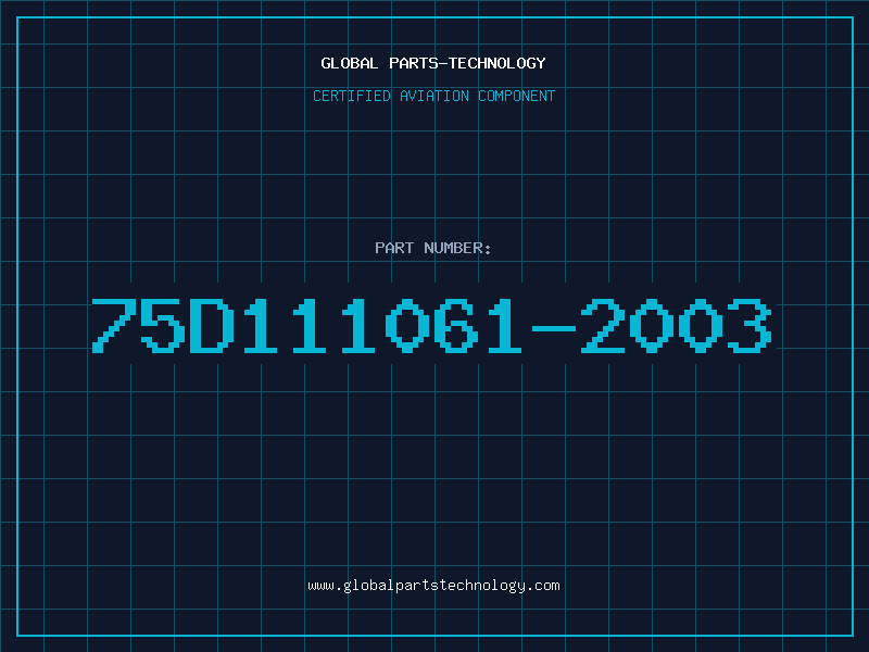 Aviation Part 75D111061-2003