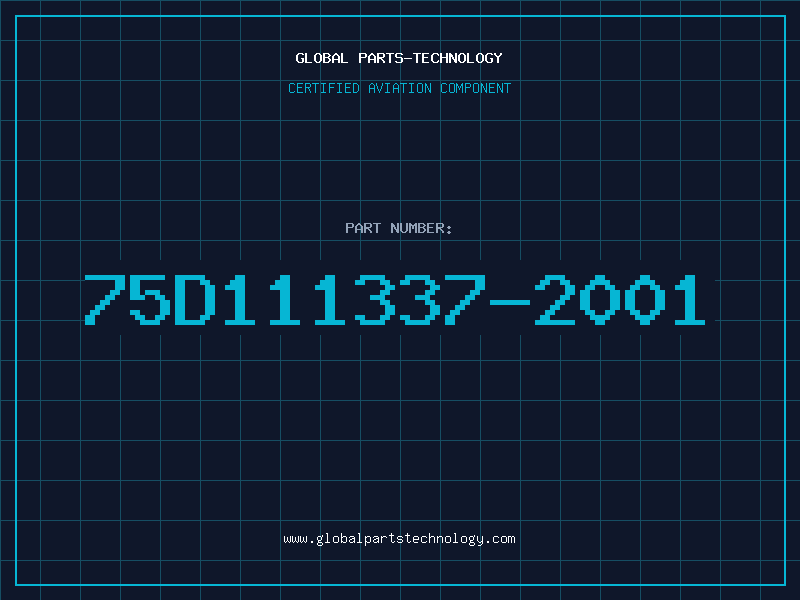 Aviation Part 75D111337-2001