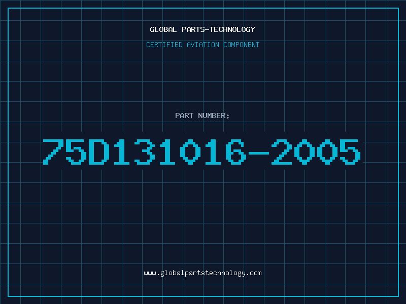Aviation Part 75D131016-2005