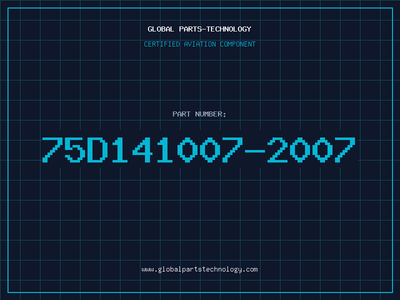Aviation Part 75D141007-2007