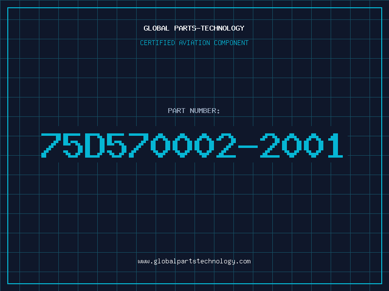 Aviation Part 75D570002-2001