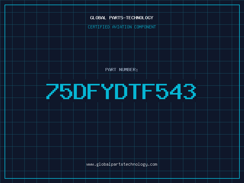 Aviation Part 75DFYDTF543