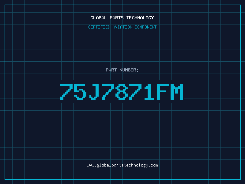 Aviation Part 75J7871FM