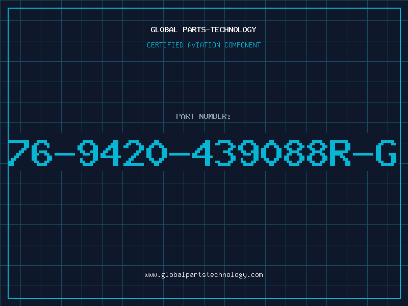 Aviation Part 76-9420-439088R-G