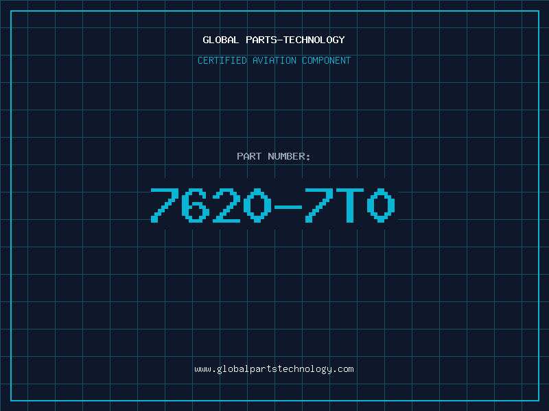 Aviation Part 7620-7T0