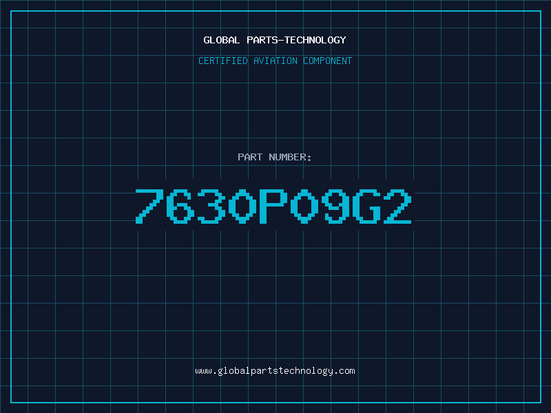 Aviation Part 7630P09G2