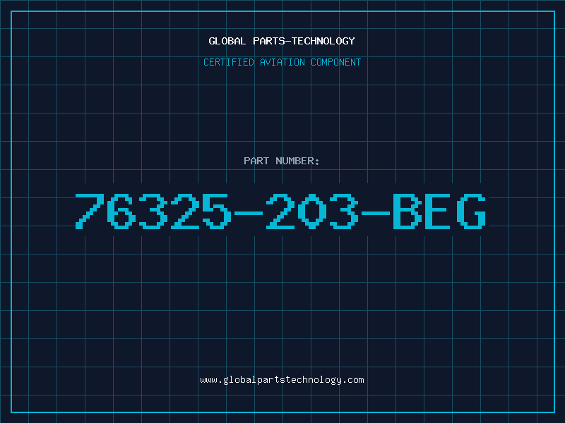 Aviation Part 76325-203-BEG