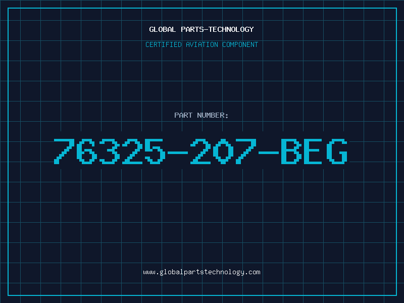 Aviation Part 76325-207-BEG