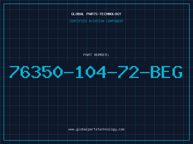 Aviation Part 76350-104-72-BEG