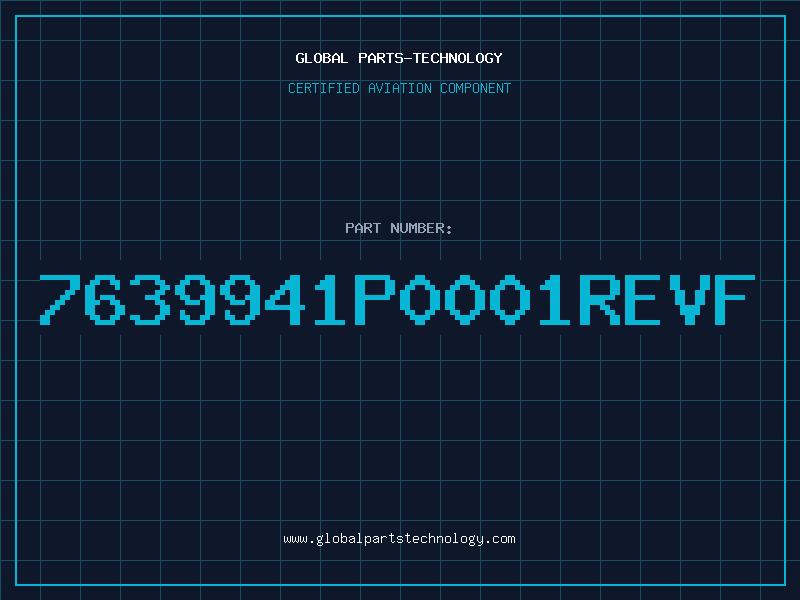 Aviation Part 7639941P0001REVF