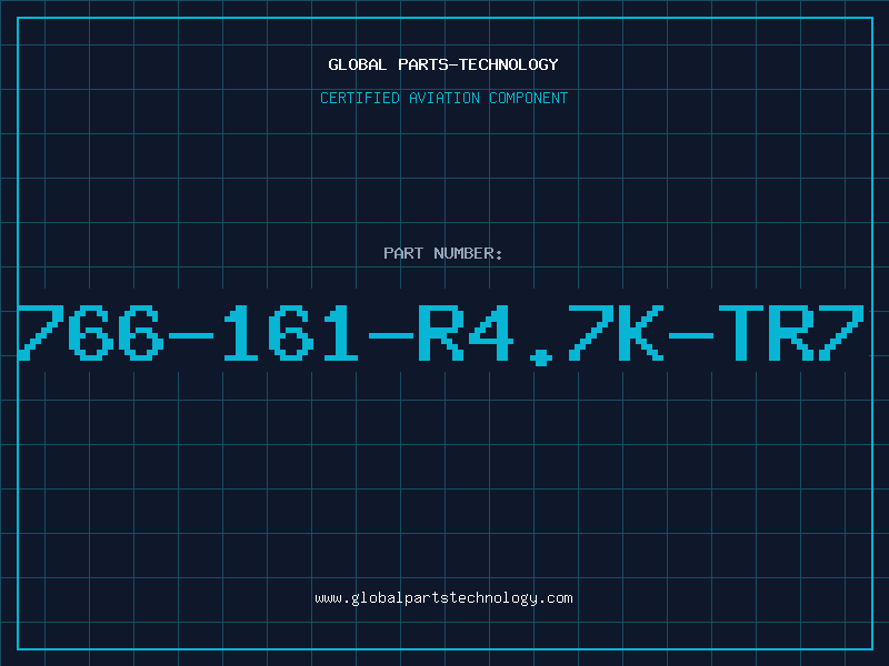 Aviation Part 766-161-R4.7K-TR7
