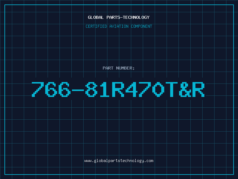 Aviation Part 766-81R470T&R