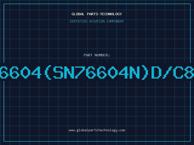 Aviation Part 76604(SN76604N)D/C87