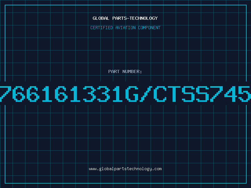 Aviation Part 766161331G/CTSS745