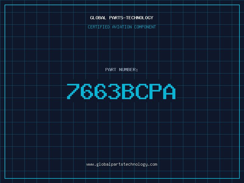 Aviation Part 7663BCPA