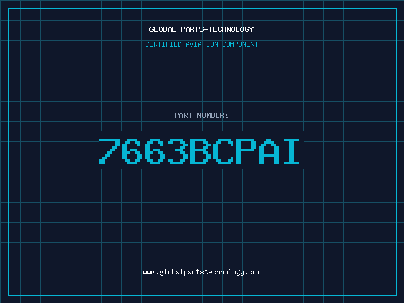 Aviation Part 7663BCPAI