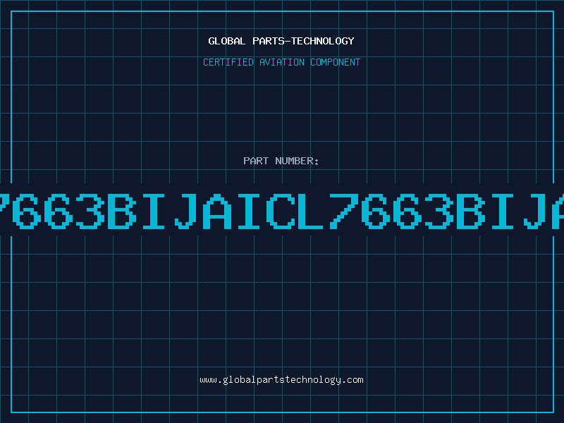 Aviation Part 7663BIJAICL7663BIJA
