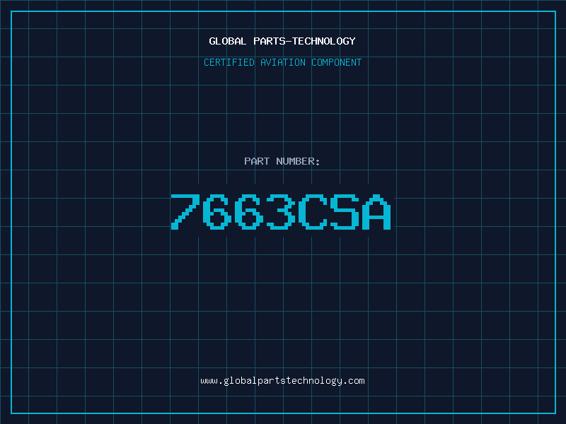Aviation Part 7663CSA