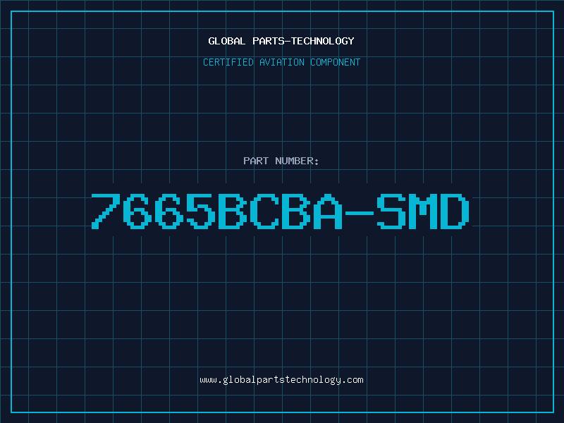 Aviation Part 7665BCBA-SMD