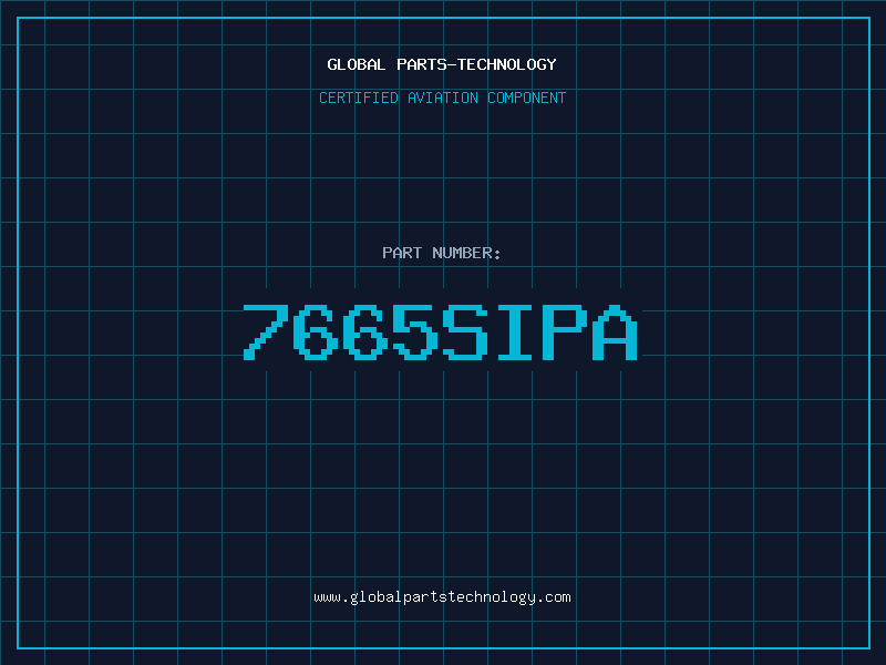 Aviation Part 7665SIPA