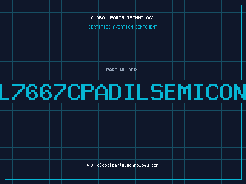 Aviation Part 7667ICL7667CPADILSEMICONDUCTOR