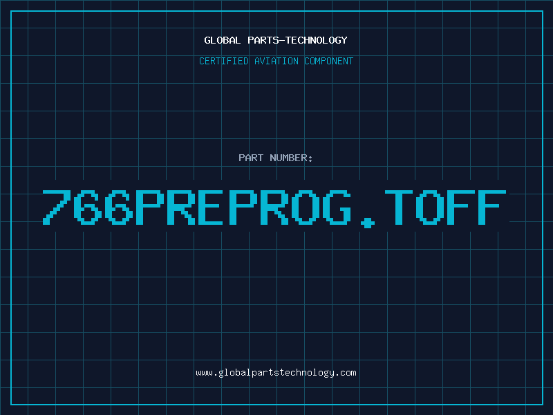 Aviation Part 766PREPROG.TOFF