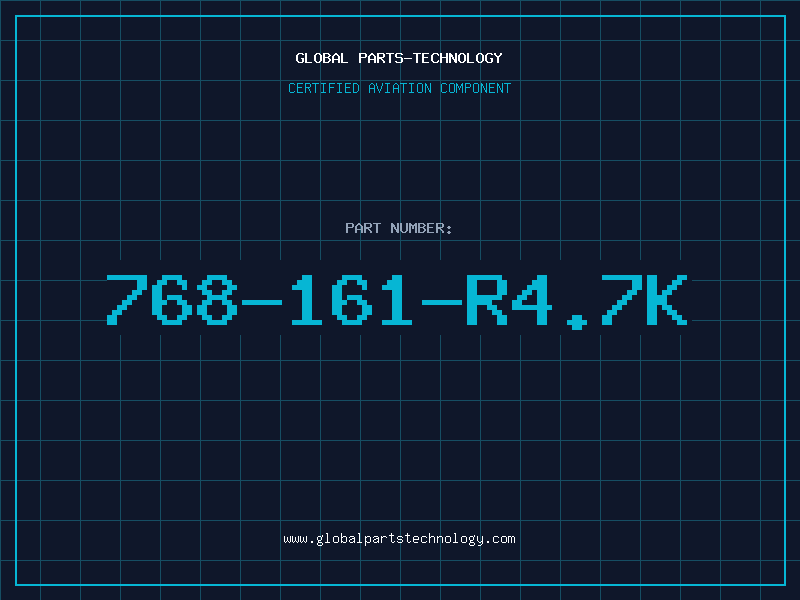 Aviation Part 768-161-R4.7K