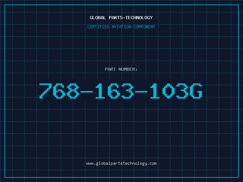Aviation Part 768-163-103G