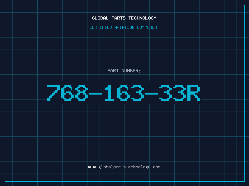 Aviation Part 768-163-33R