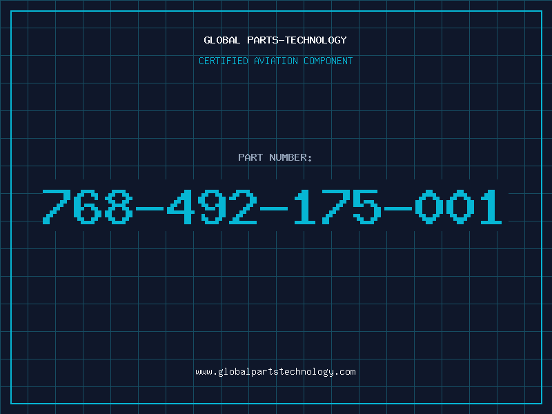Aviation Part 768-492-175-001