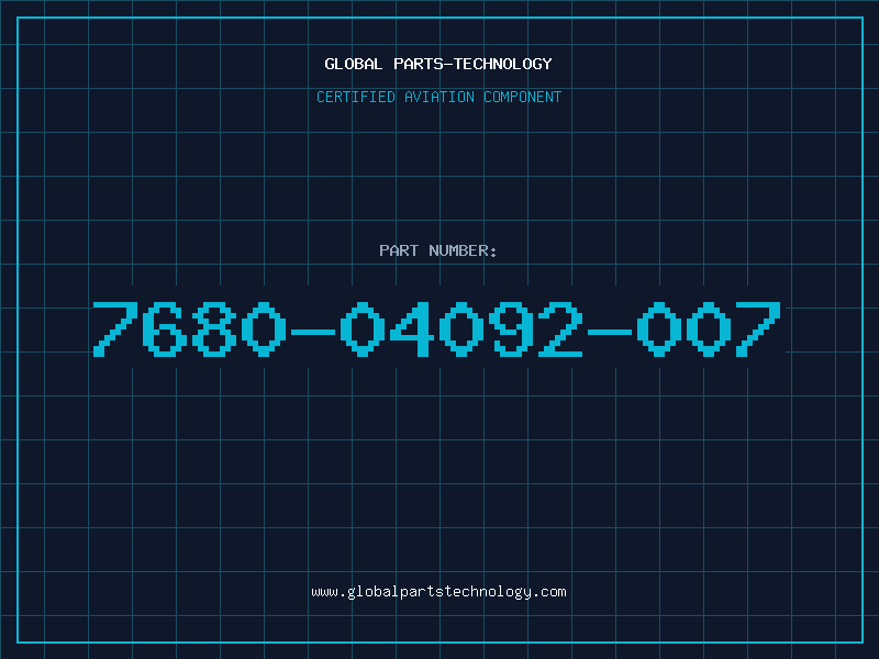Aviation Part 7680-04092-007