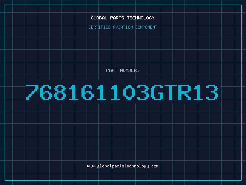 Aviation Part 768161103GTR13