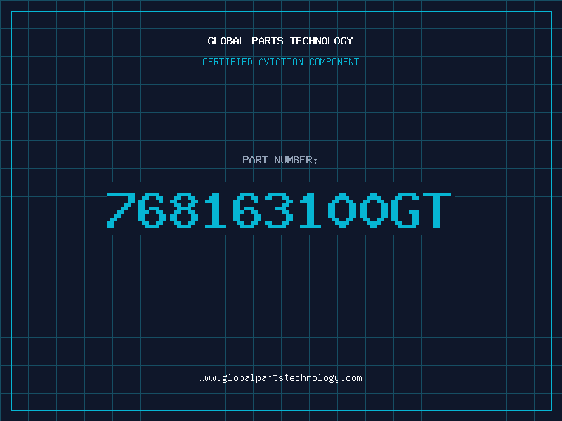 Aviation Part 768163100GT
