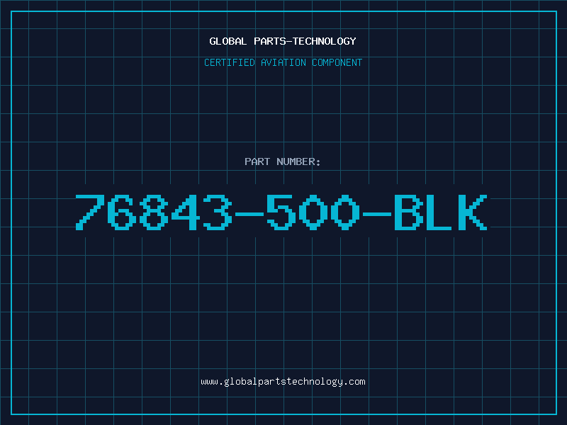 Aviation Part 76843-500-BLK