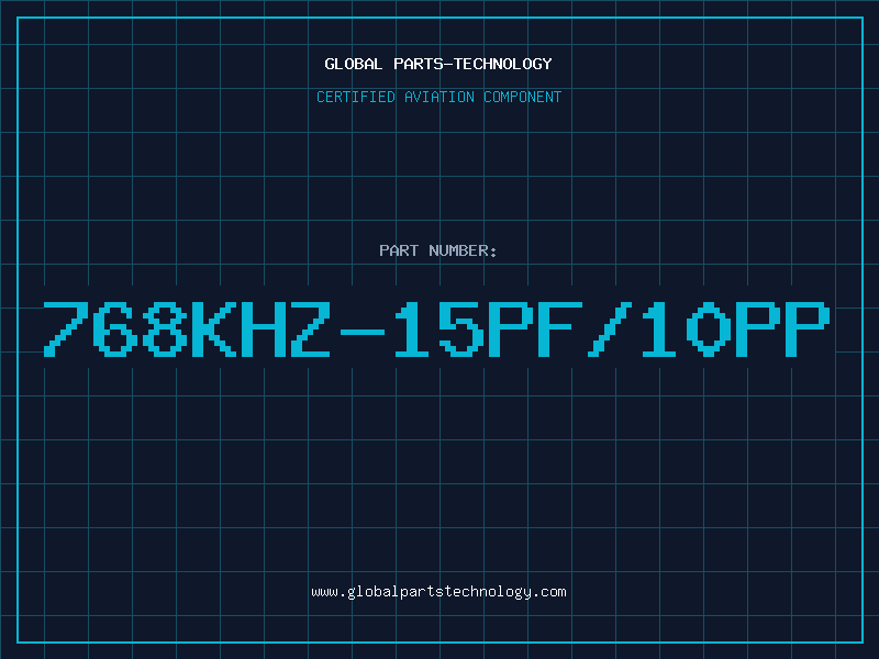 Aviation Part 768KHZ-15PF/10PP