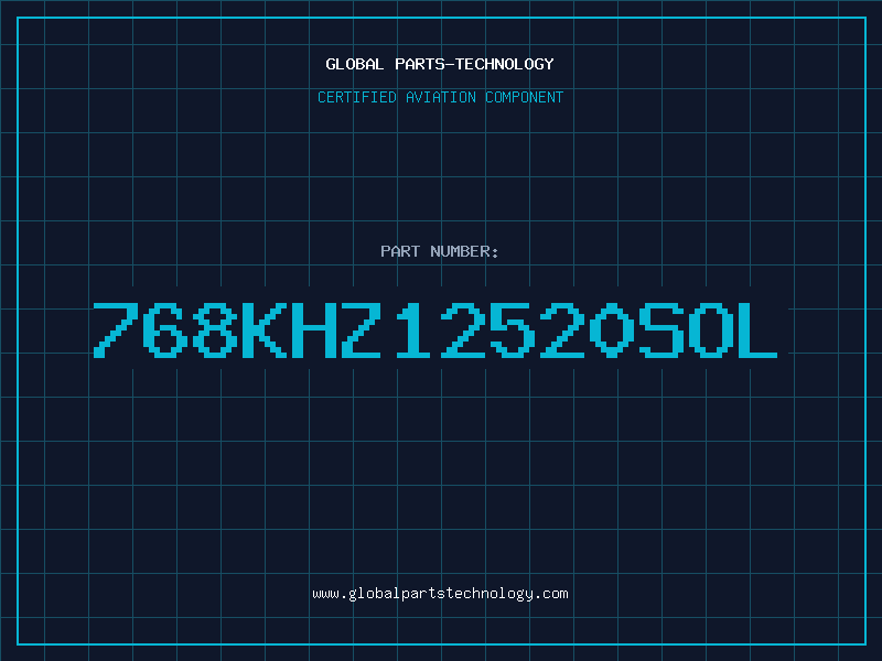 Aviation Part 768KHZ12520SOL