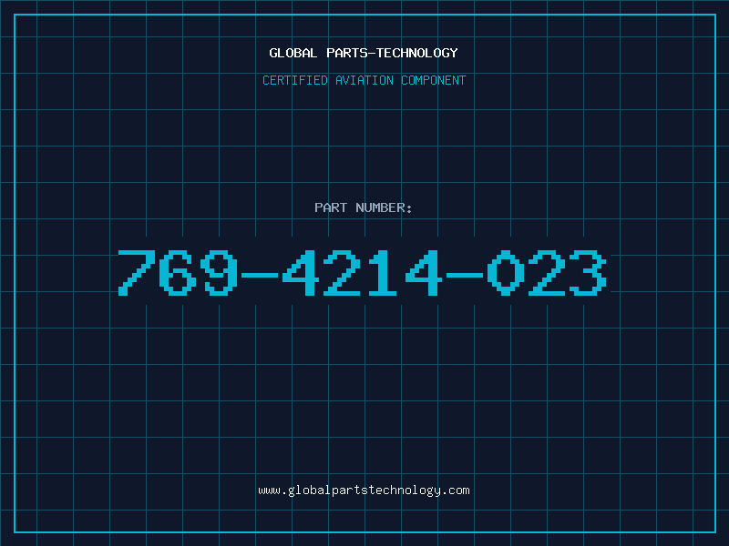 Aviation Part 769-4214-023