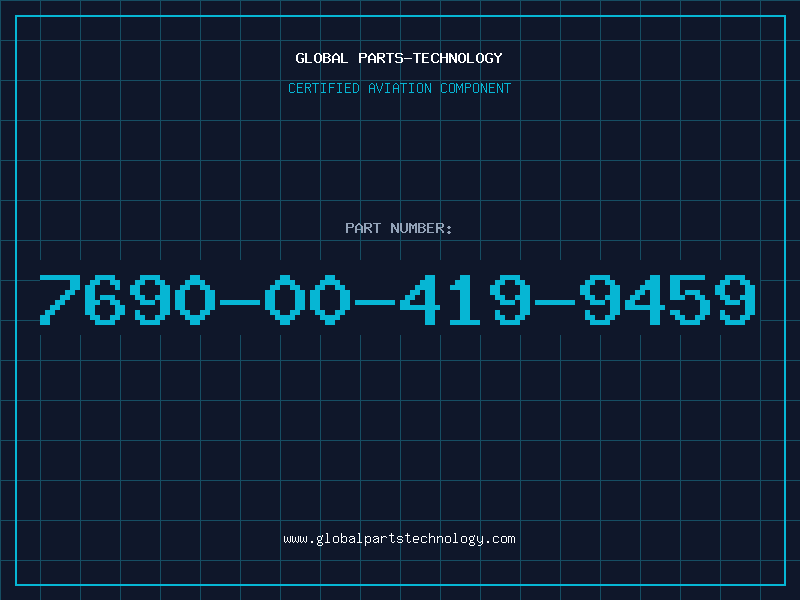 Aviation Part 7690-00-419-9459