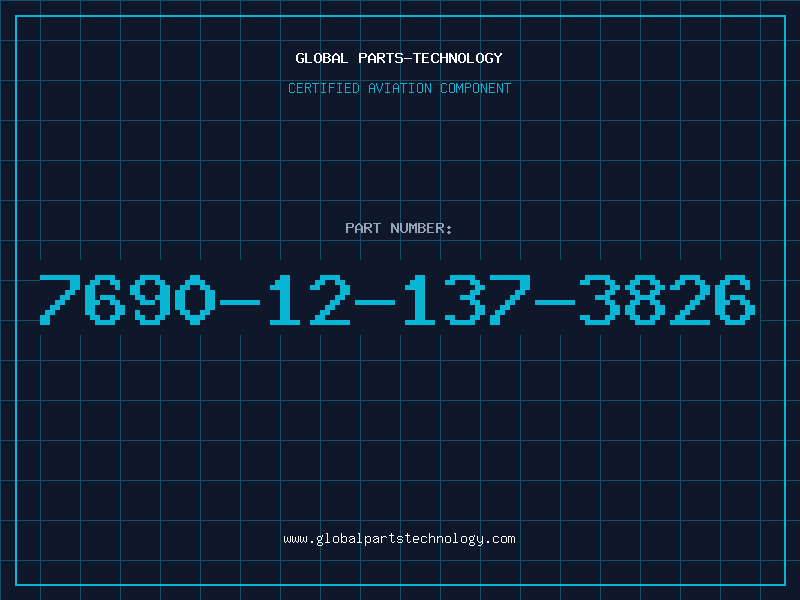 Aviation Part 7690-12-137-3826